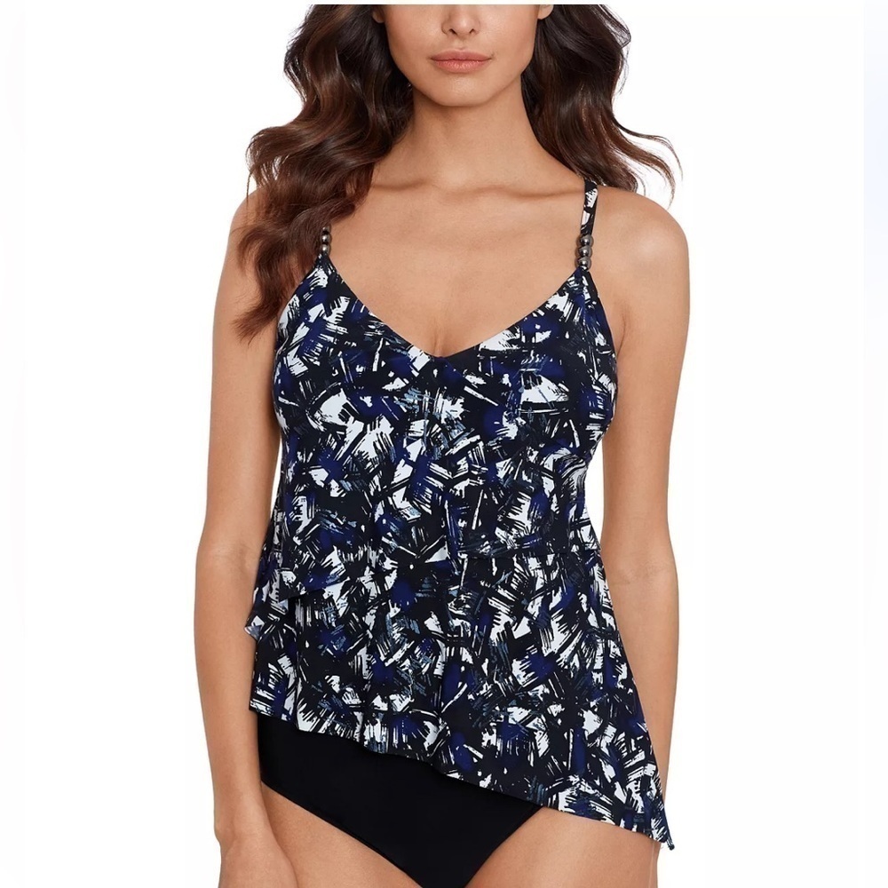 Magicsuit Blueprint Elsa Tankini Top, swimsuit, swimwear size 16